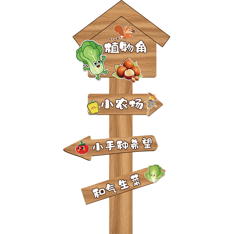 幼儿园墙面装饰环创主题成品氛围布置材料春天植树节物角户外教室