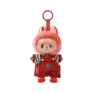 仅售娃衣~绿色拉布布娃衣卡通多巴胺labubu衣服可爱超萌潮玩服装