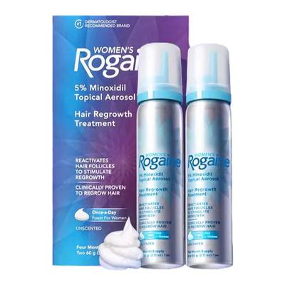 3瓶装美国Rogaine培健落健米诺地尔酊5%女士生发液女性生发泡沫