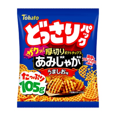 tohato日本原味薯片6包包邮现货