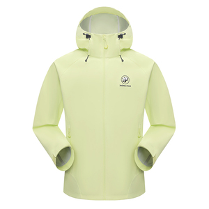 张予曦同款循野熊猫软壳衣女外套26新款户外防风雨冲锋夹克登山服