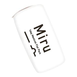 断码促销】日本米如Miru隐形近视眼镜日抛盒30片旗舰店官网正品