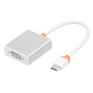 Mini迷你HDMI转VGA线适用佳能尼康单反相机连接监视器监控显示器