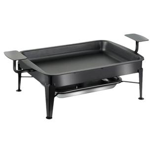 铸铁烤鱼盘不粘锅商用铁板木碳专用炉烤鱼炉家用酒精烤鱼锅一体锅