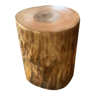香樟木墩子原木凳子实木树墩大木桩支架底座茶几凳换鞋凳创意木桩