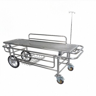 医用不锈钢担架车病人急救推车运尸救护担架床手术转运床车抢救床