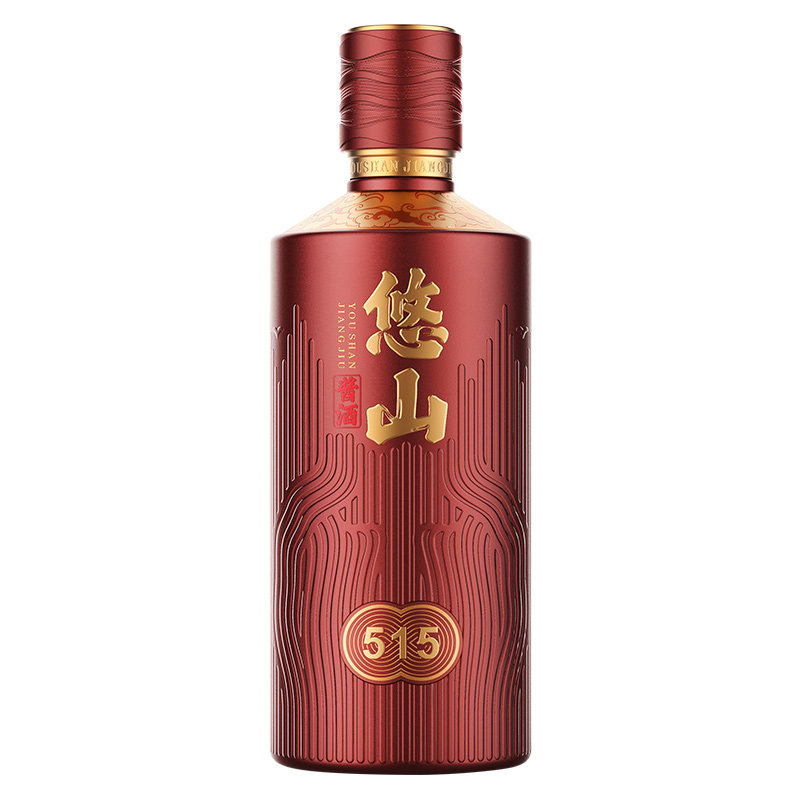 悠山酱酒515 贵州酱香型白酒53度 茅香醇厚纯粮食古法工艺酿造