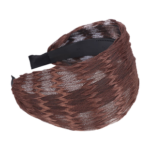网纱遮白发头饰遮盖神器头箍压发发带春秋洋气时尚宽边发箍女蕾丝