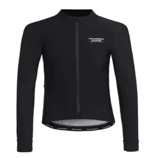 高品质PNS竞技型秋冬抓绒长袖上衣背带长裤公路自行车骑行服男女