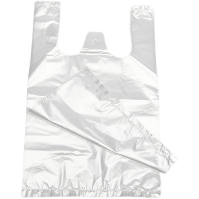 白色商用一次性购物食品级塑料袋