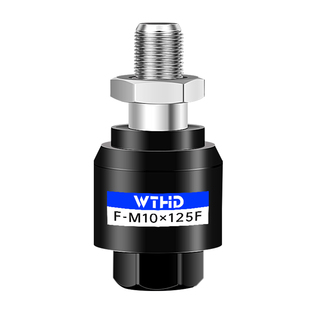 气动气缸旋转万向节浮动摆动接头固定座M4/M5/M8/M10/M12/M14*1.5