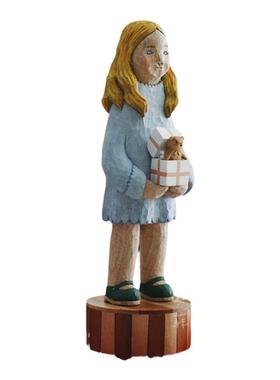 日本日式新款作家器手作木器木雕