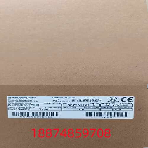 议价科尔摩根驱动SERVOSTAR SERVOSTAR 601-AS全新正品