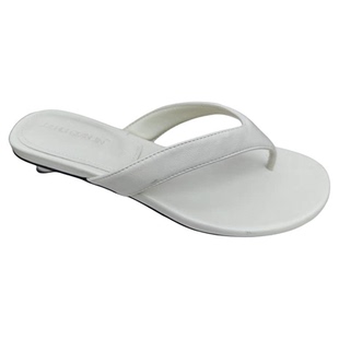 人字拖夹趾凉鞋女2026夏季时尚百搭圆头小猫跟沙滩拖鞋猫跟凉拖鞋