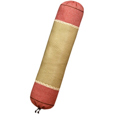 亚麻凉席可水洗毛绒玩具睡觉抱枕