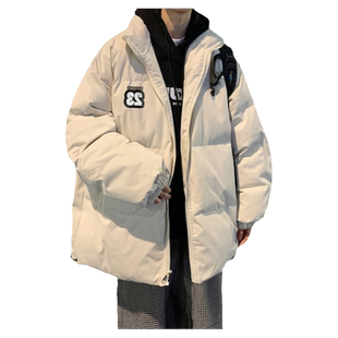 晋江棉服男冬季2022年新款潮牌棉袄加厚冬装外套韩版潮流美式棉衣