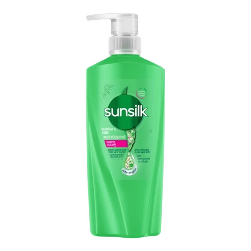 【现货】泰国正品sunsilk夏士莲洗发水绿色蓬松控油紫色黑色粉色