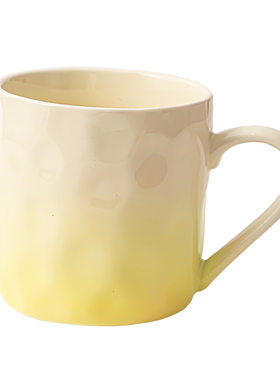 渐变马克杯陶瓷杯子情餐杯咖啡杯