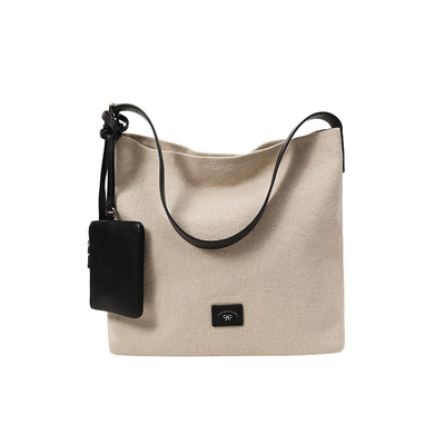 Chio2nd柔白画廊托特包