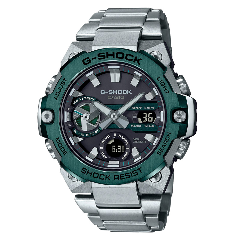 卡西欧G-SHOCK GST-B400CD-1A3/D/BB-1A/BD-1A2光能蓝牙男腕手表