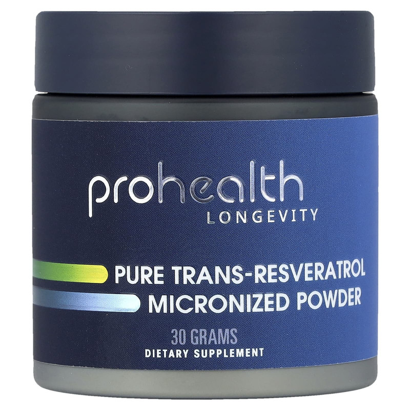 ProHealth Longevity,全反式白藜芦醇微粒粉,100 克