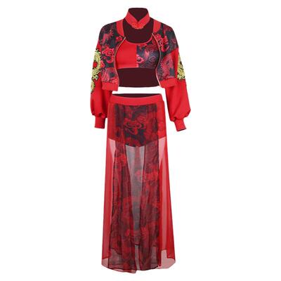 中国风女团韩舞年会演出服