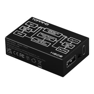 新品TOPPING拓品HS02 高性能USB 2.0隔离器低延迟 消除地环路噪音