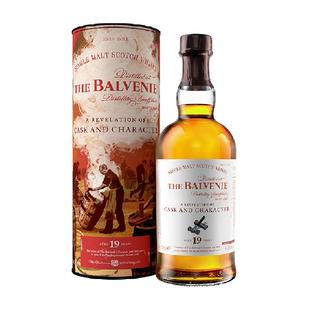 The Balvenie百富19年故事系列单一麦芽威士忌700ml×1瓶