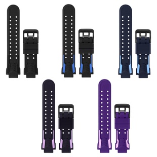 适用小天才表带Z7/Z7A/Z7S电话手表表带手表专用替换配件钢化膜儿童硅胶手表软胶带可水洗针扣带紫蓝腕带通用