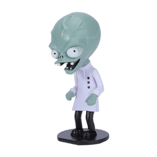男孩植物大战僵尸玩具的单个袋装僵尸博士僵王博士儿童手办模型