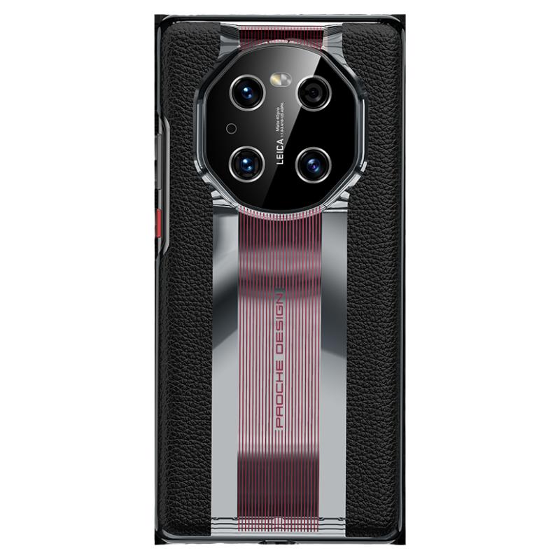 适用于华为mate40epro手机壳无边框真皮mate40pro保护套NOH一AN00新款硬壳外头层牛皮nohan00限量版男MT40por