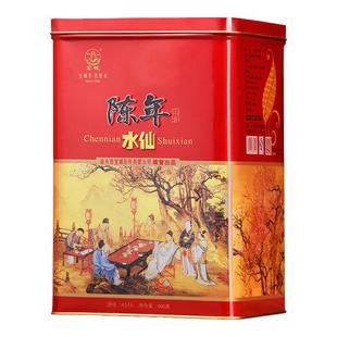 宝城陈年老枞水仙茶叶 浓香型乌龙茶散装罐装900g岩茶A516