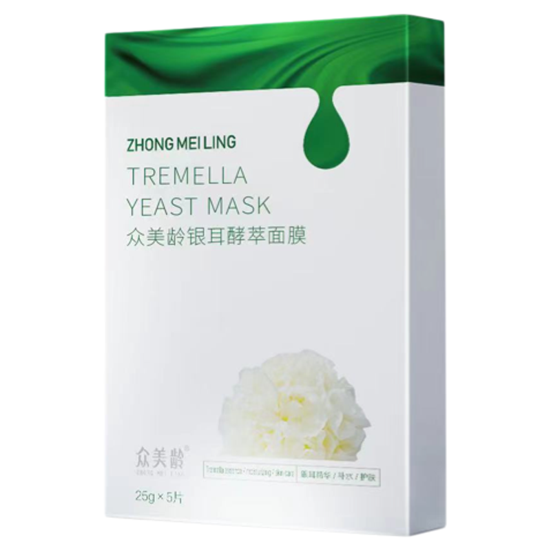 绚美众美龄银耳舒缓面膜