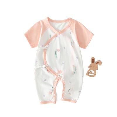 棉恋森婴儿衣服蝴蝶衣纯棉夏季