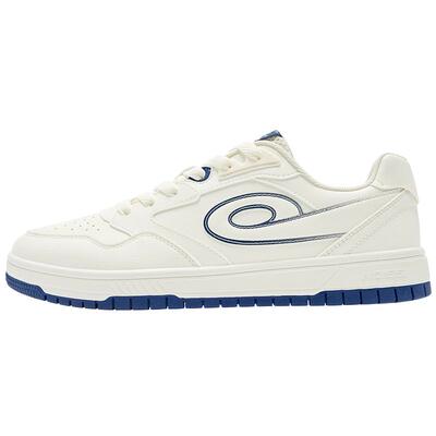 启承5.0SE|乔丹2025新款男子运动板鞋潮流白色百搭耐磨滑板鞋蓝色