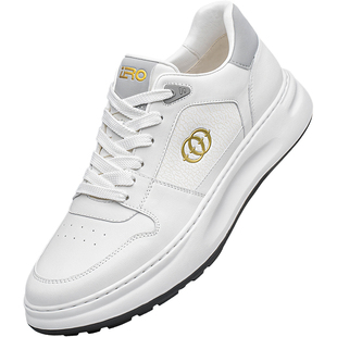 [明星同款]ZRO零度小白鞋男春秋季新款轻便百搭厚底潮流休闲板鞋