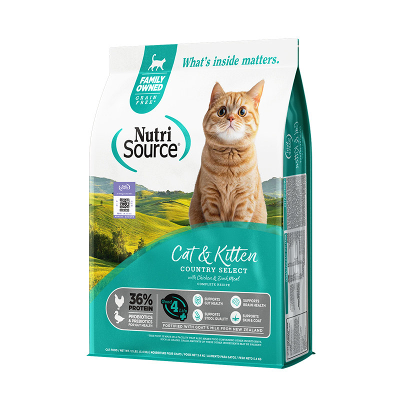 NutriSource无谷鸡肉猫粮12磅