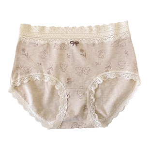 伊甸童话内裤女抑菌纯棉裆中腰包臀2026新款女士短裤三角裤