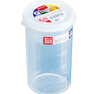 日本inomata坚果零食塑料密封罐