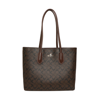 美拉德大容量托特包女带拉链高级感轻奢风上班通勤包可放14寸电脑