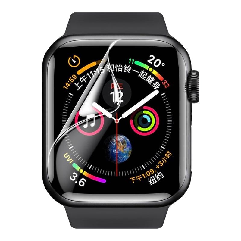 亮龍適用于AppleiwatchS10手表膜S9貼膜S8全屏軟膜S7蘋果手表S6水凝膜S5全覆蓋S4保護(hù)膜S3新款s2屏幕無氣泡se
