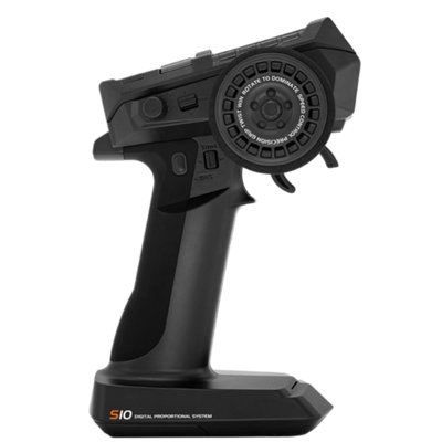 三石S10遥控器10CH中文彩屏陀螺