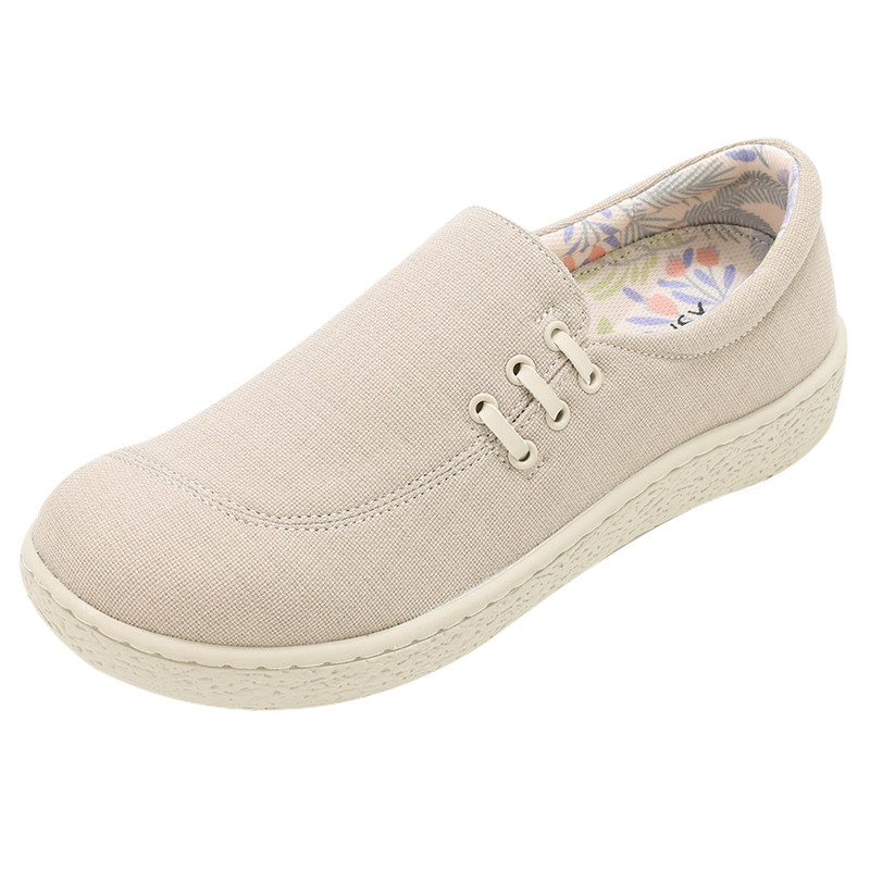 Pansy盼喜日本女鞋一脚蹬轻便加宽舒适百搭休闲鞋女士春季新款