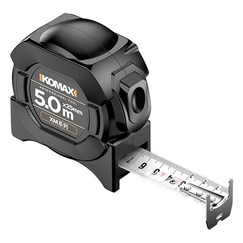 科麦斯不锈钢卷尺5米7.5米10米加厚高精度测量盒尺鲁班尺防摔尺子