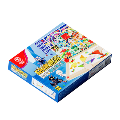 四喜人磁力迷宫之城创意乐园儿童