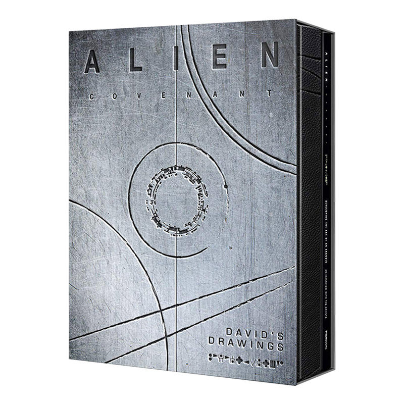 异形契约 大卫手稿设定集 精装 Alien Covenant David's Drawings 英文原版外星生物艺术设计手绘 进口艺术读物书籍