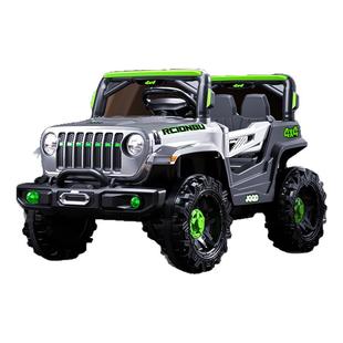 婴儿童电动车四轮宝宝玩具汽车可坐人男女小孩充电遥控越野电瓶车