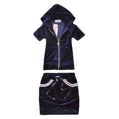 包臀裙甜良服饰金丝绒短袖