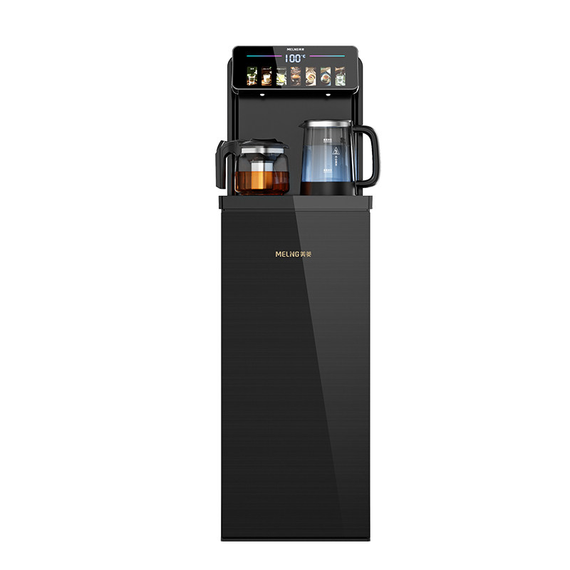 美菱2026新款茶吧机家用冷热一体饮水机办公室商用语音智能加高款