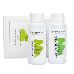 ISB伊珊娜猫狗洗护沐浴露黑炫经典系列旅行装香波50ml+护毛素50ml